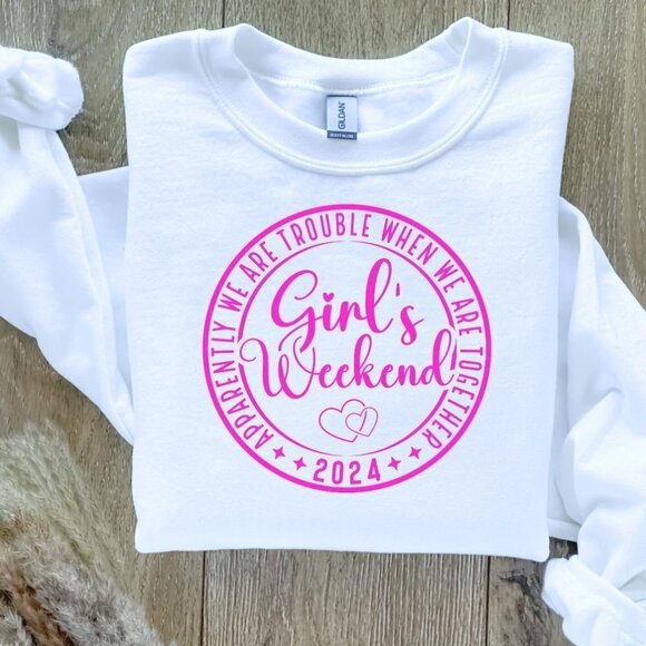 2025 Girls Trip Sweatshirt Sweater - Picture 1 of 5